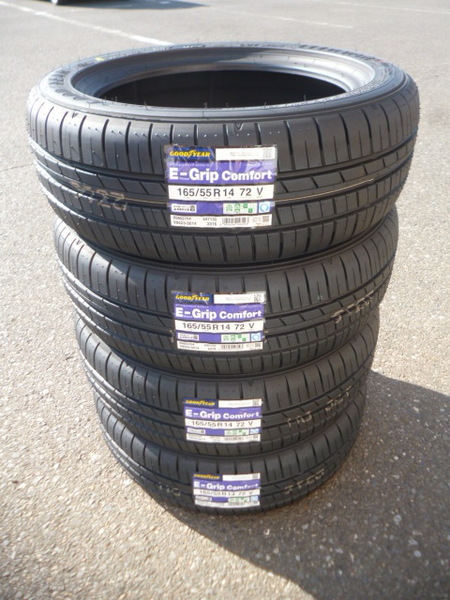 全国送料無料★2025年製★新品4本セット★グッドイヤーEfficient Grip★165/55R14★軽自動車・モコ・EKワゴン・ライフ・ミラ・ラパン