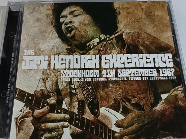 ジミ・ヘンドリックス 1967年 Jimi Hendrix Experience Live At Stockholm,Sweden