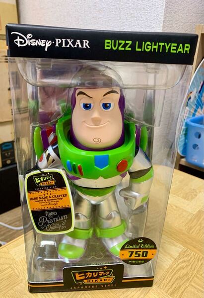 ファンコ ヒカリマァク FUNKO HIKARI バズライトイヤー buzzlightyear 世界750体限定 オリジナル・バージョン デッドストック 新品未使用