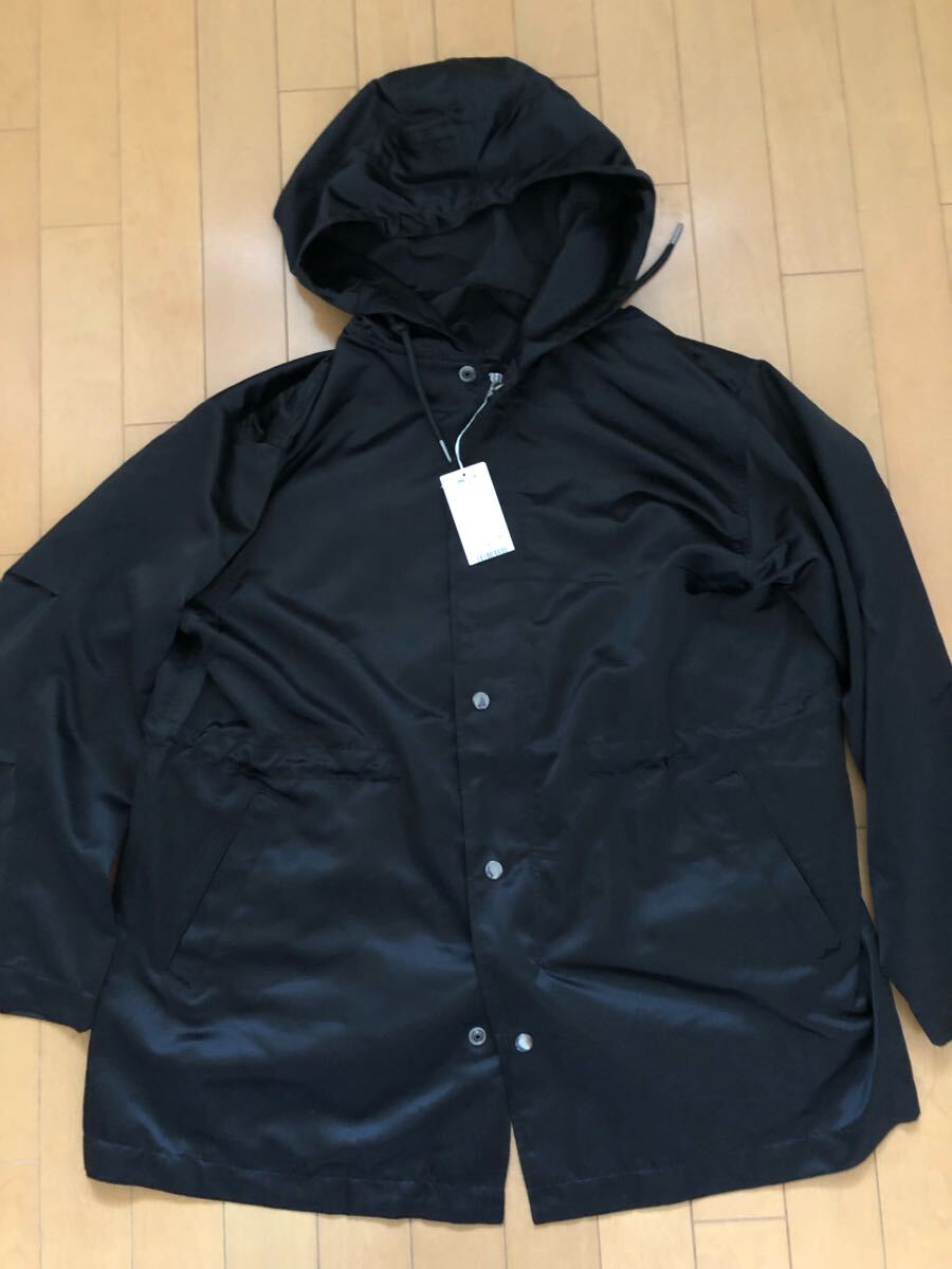 Y's for men DOUBLE STITCH SHIRT / CELLULOSE LAWN (BLACK)の