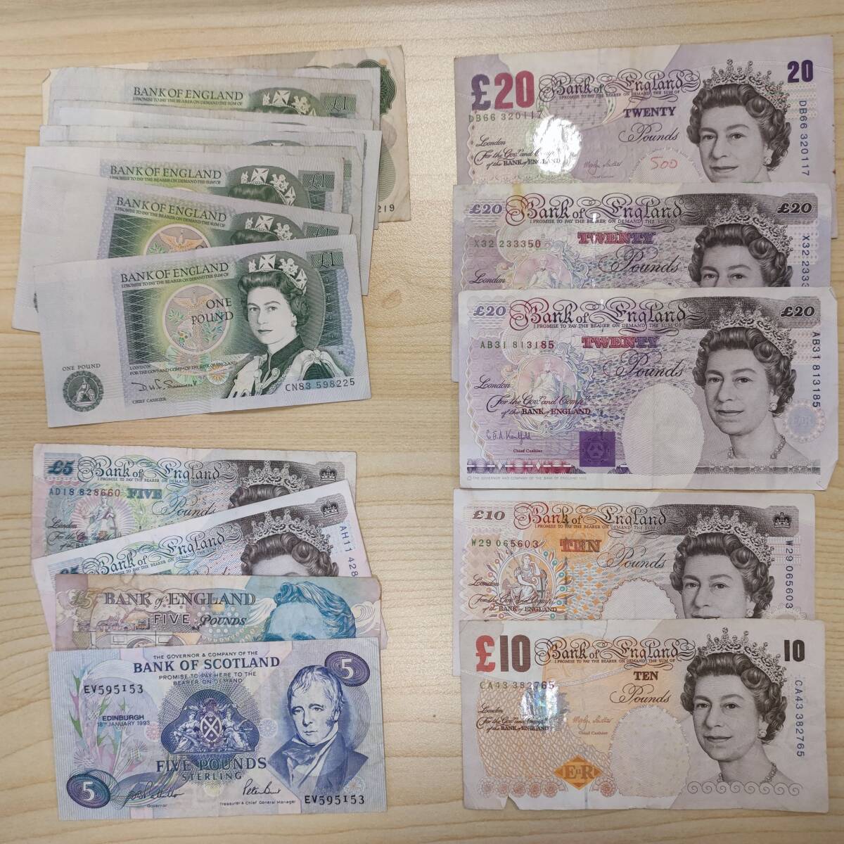 2025年最新】Yahoo!オークション -イギリスポンド紙幣の中古品