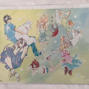 君に届け展 レインボーホログラムA4ポスター C 黒沼爽子 風早翔太 会場限定 君に届け 椎名軽穂 グッズ イラスト 集英社 さわこ 原画 原稿