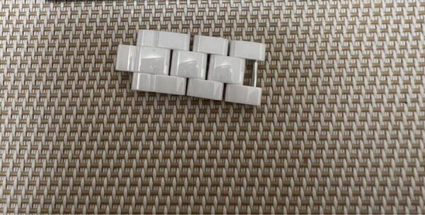 送料無料 新品未使用 正規品 シャネル CHANEL J12 レディース腕時計 ベルト パーツ 白セラミック コマ 駒 14mm 3コマセット②