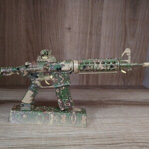 1/3スケール ミニチュアライフル M4 AR15 カモフラ2 ミリタリー モデルガン トイガン