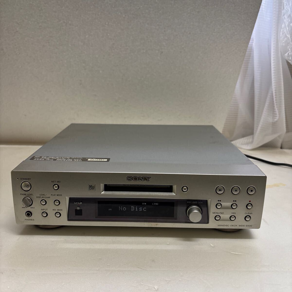 Yahoo!オークション -「sony mds s 500」の落札相場・落札価格 Yahoo!オークション -「sony mds s 500」の落札相場・落札価格