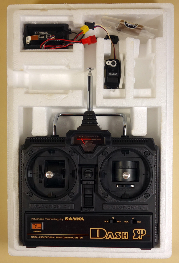 Sanwa Dash SP AM27.045MHz R/C SRD-2106RS/SRM101/BL Fighter