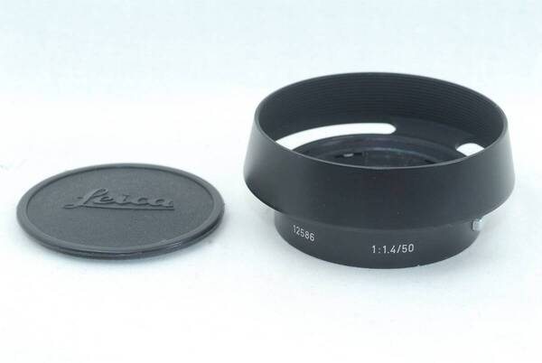 ★良品★Leica ライカ summilux ズミルックス レンズフード 12586 50mm F1.4♪