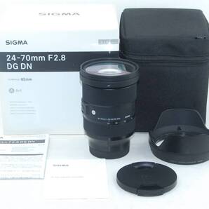 ★実用良品★SIGMA シグマ Art 24-70mm F2.8 DG DN ライカLマウント 元箱付き♪