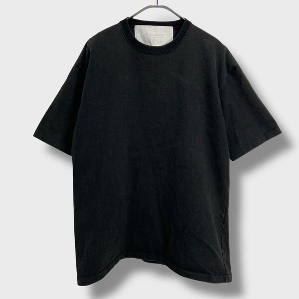 送料無料☆ ユナイテッドアローズ&サンズ☆無地Tシャツ☆L☆黒☆ヘビーコットン☆D25M