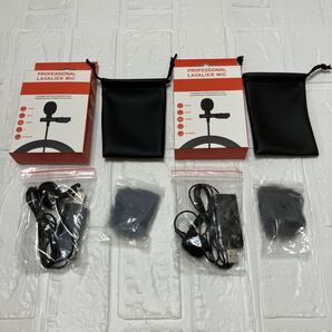 ピンマイク 単一指向性 マイク PC ゲーム実況 配信 対応 (USB-A) 2個セット