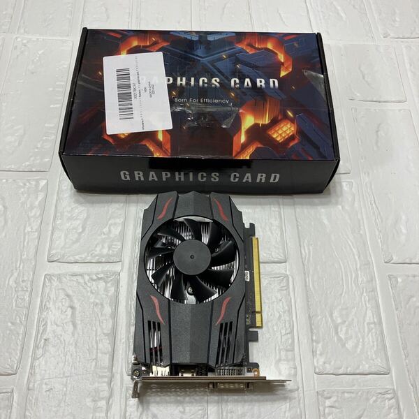 Artudatech グラフィックボード Radeon RX550 4G GDDR5メモリ搭載 グラボ 高性能Lexa GPUチップ搭載 1183コア周波数 1500メモリ ジャンク品