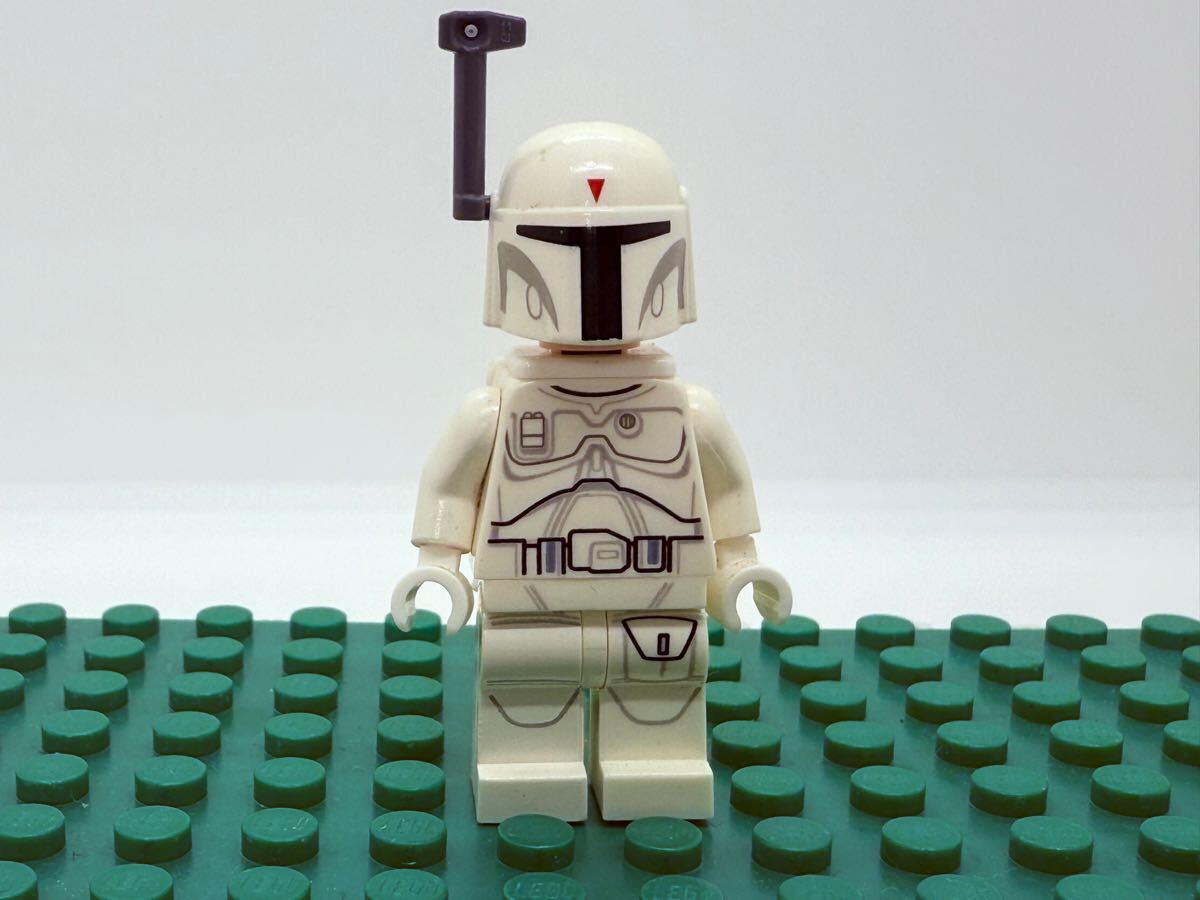LEGO レゴ　ボバ・フェット　ホワイト　フィグ　スターウォーズ　正規品　ミニフ