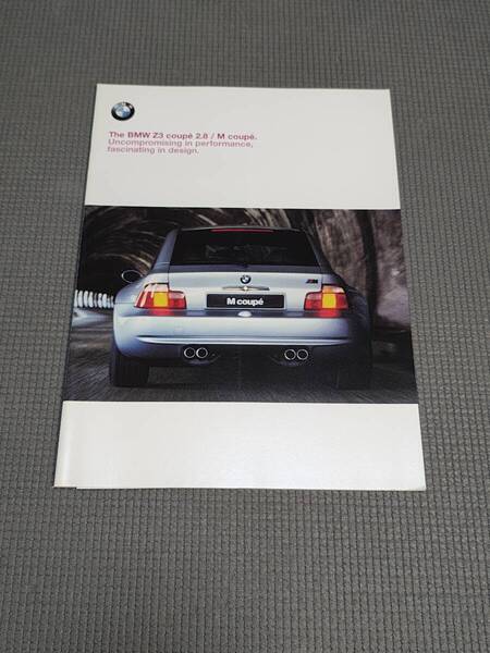 E36/8 BMW Z3 coupe 2.8/M coupe カタログ 1998年