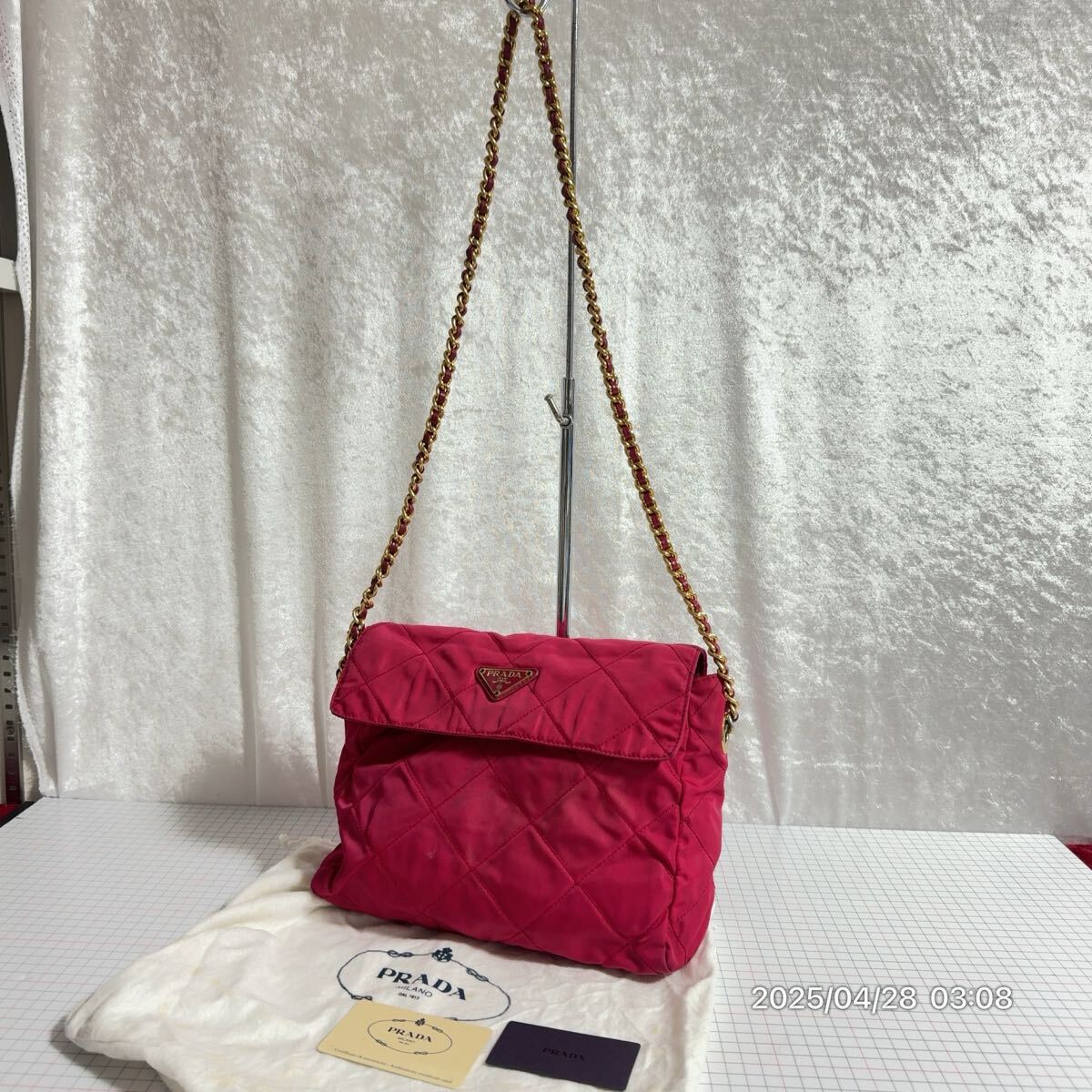 2025年最新】Yahoo!オークション -プラダバッグ ピンクの中古品 2025年最新】Yahoo!オークション -プラダバッグ ピンクの中古品