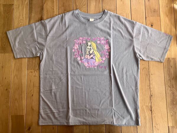 新品 レディース ラプンツェル ワイド 五分袖 Tシャツ Lサイズ