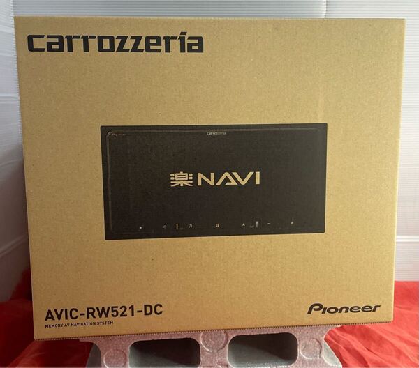 Pioneer AVIC-RW521 楽ナビ 7インチ 200mmワイド HD画質 IPS 無料地図更新 フルセグ Bluetooth HDMI カロッツェリアDC(メモリースティック)