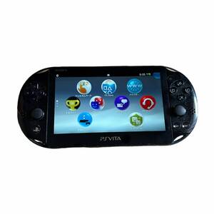 SONY PSVITA ブラック PCH-2000 ゲーム機 本体 ソニー Playstation Vita PS vita ヴィータ プレイステーションポータブル 現状品