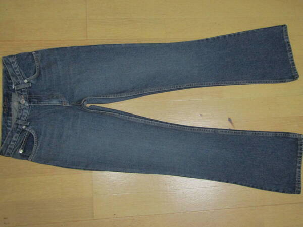使用極少 極上品 丁寧なつくり Made in USA これから はき込んで育てていただけます JUICY JEANS 中間色仕様 実測26inch前後 レディース