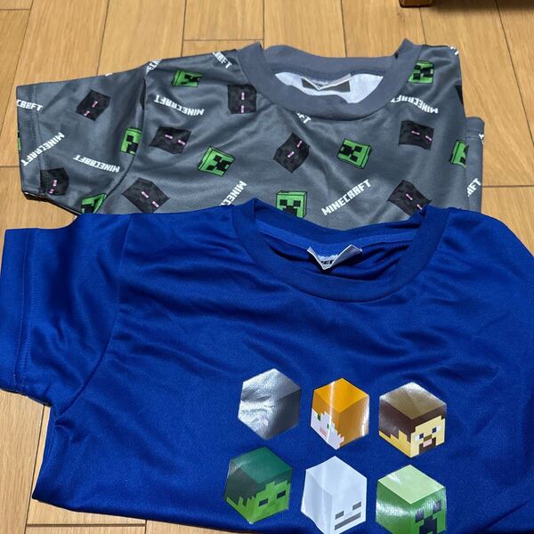 マイクラ Tシャツ 半袖 サイズ110 2枚