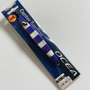 新品 シマノ オシア スティンガーバタフライ センターサーディン SパープルZG メタルジグ サクラマス ジギング SHIMANO