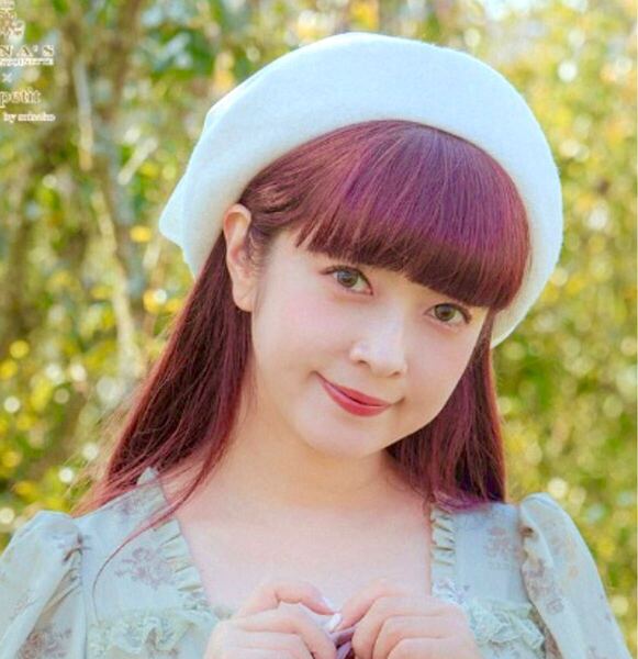 新品 NINA'S × 青木美沙子 チュールリボンベレー 白 ニナスコラボ ベレー帽 ゴスロリ ロリータ 白ロリ 帽子 量産型