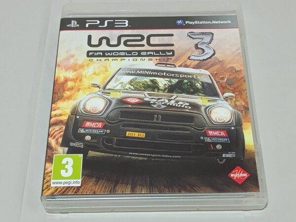 PS3 WRC3 FIA WORLD RALLY CHAMPIONSHIP