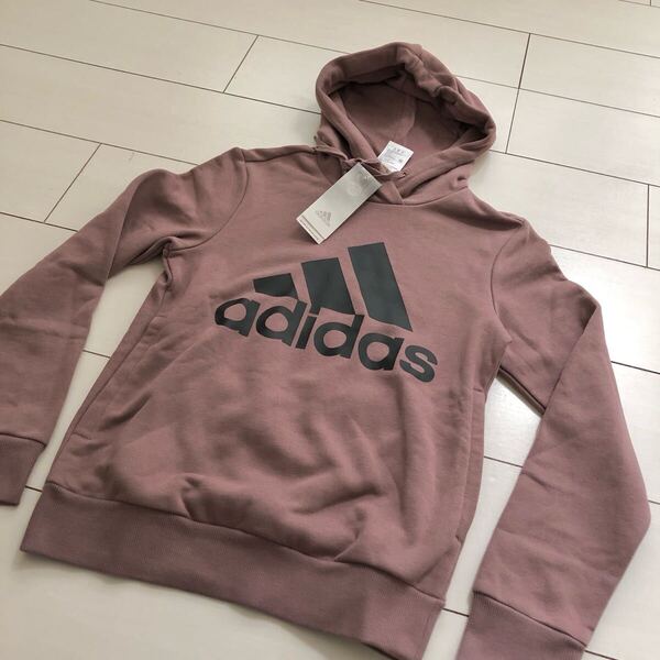 ¥6,589新品アディダスadidas☆Ladies' 裏起毛スウェットプルオーバー【S】 ☆