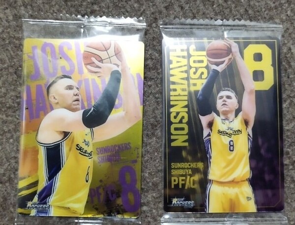 ジョシュホーキンソン サンロッカーズ渋谷 Bリーグウエハースカード 2023-2024 2024-2025 セット