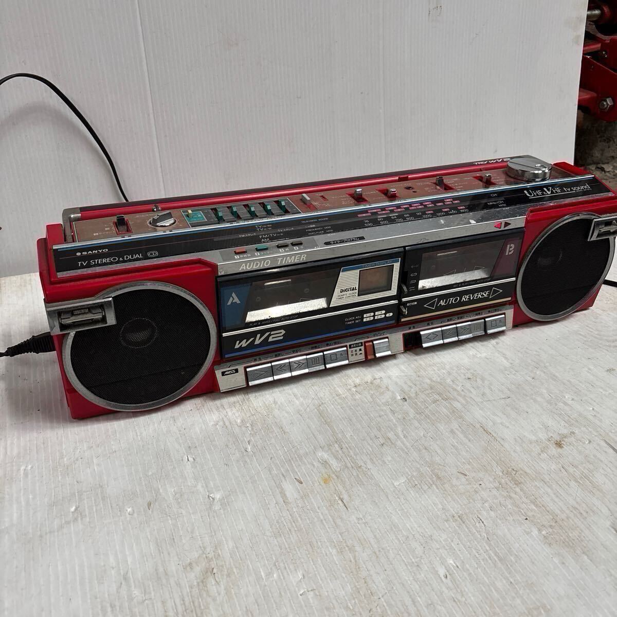 Yahoo!オークション -「sanyo mr-wv2」(ラジカセ) (カセット Yahoo!オークション -「sanyo mr-wv2」(ラジカセ) (カセット