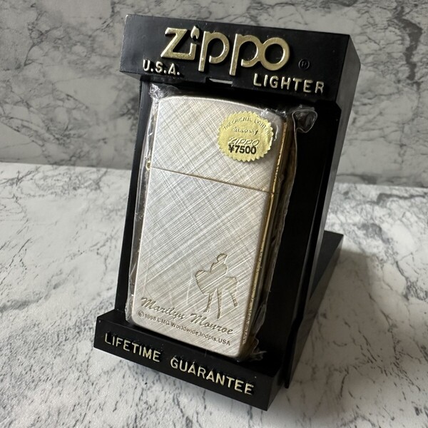 未着火 ZIPPO マリリンモンロー スリム ジッポ