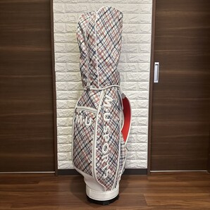 未使用 エムユースポーツ キャディバッグ マルチバイアスチェック柄