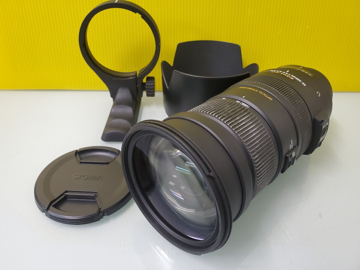 SIGMA APO 50-500mm f4.5-6.3 DG OS HSM（キヤノンEFマウント