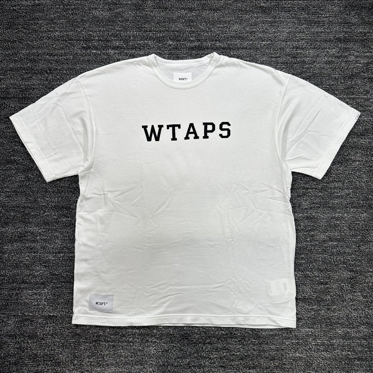 極美品 WTAPS アカデミー カレッジ ロゴ 刺繍 半袖 Tシャツ 24SS Yahoo!オークション -「wtaps academy」(半袖Tシャツ) (トップス