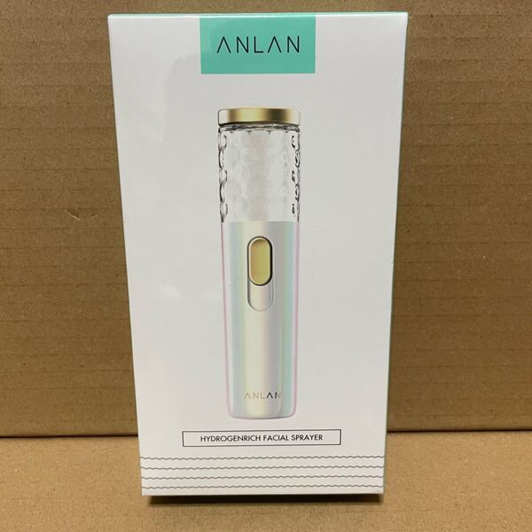 【未使用品】 「ANLAN 水素水ミストスプレー」 未開封 USB充電式 軽量78g ハイドロジェンリッチフェイシャルスプレイヤー アンラン