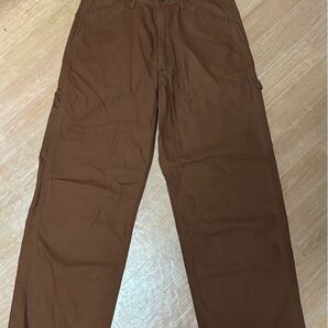 美品 Lee リー ダック地 ペインターパンツ ブラウン M