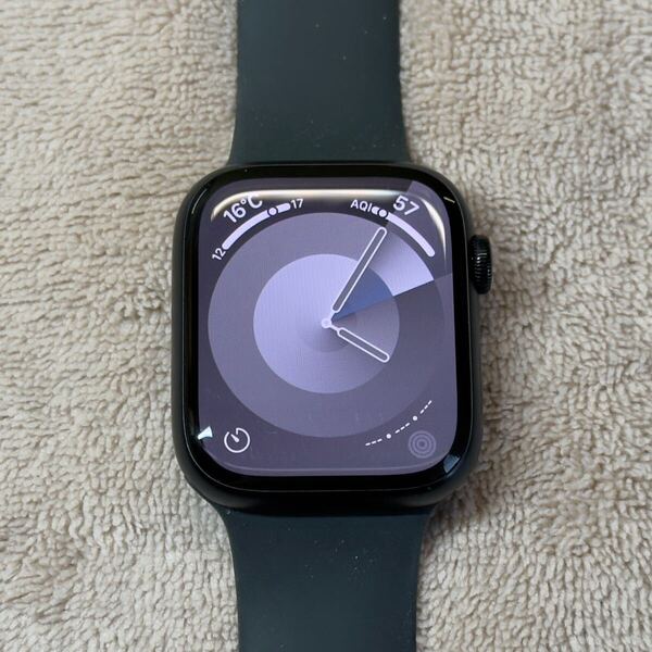 ☆即決 バッテリー100% Apple Watch series8 45mm ミッドナイトアルミニウム アップルウォッチ GPSモデル シリーズ8 689