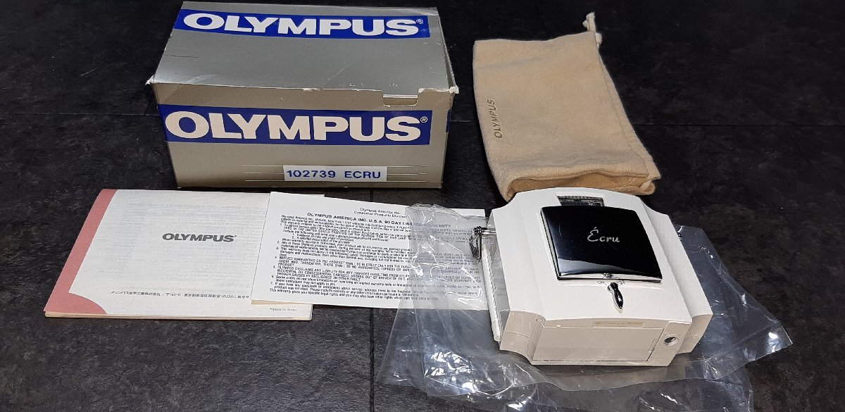 Yahoo!オークション -「olympus ecru」の落札相場・落札価格 Yahoo!オークション -「olympus ecru」の落札相場・落札価格