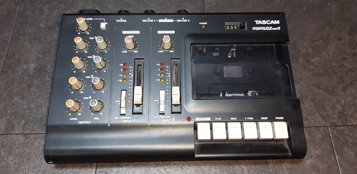 TASCAM カセットMTR PORTA 02 ブルー - メルカリ