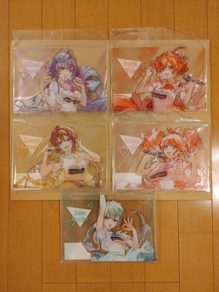 マクロスΔ ワルキューレ衣装展 encore -Live costume archives- アクリルボード全5種 美雲 フレイア カナメ マキナ レイナ
