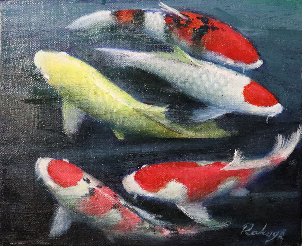 Yahoo!オークション -「錦鯉」(油彩) (絵画)の落札相場・落札価格 Yahoo!オークション -「錦鯉」(油彩) (絵画)の落札相場・落札価格