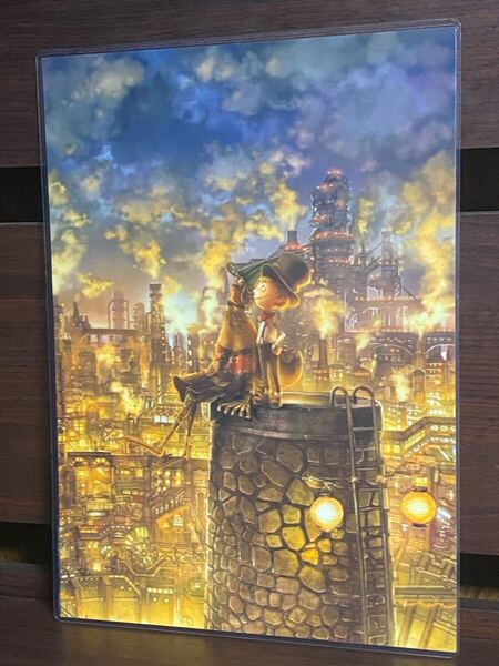 えんとつ町のプペル ラミネート ハンドメイド A4