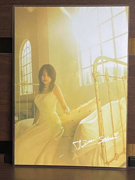 ZARD 坂井泉水 ラミネート ハンドメイド A4