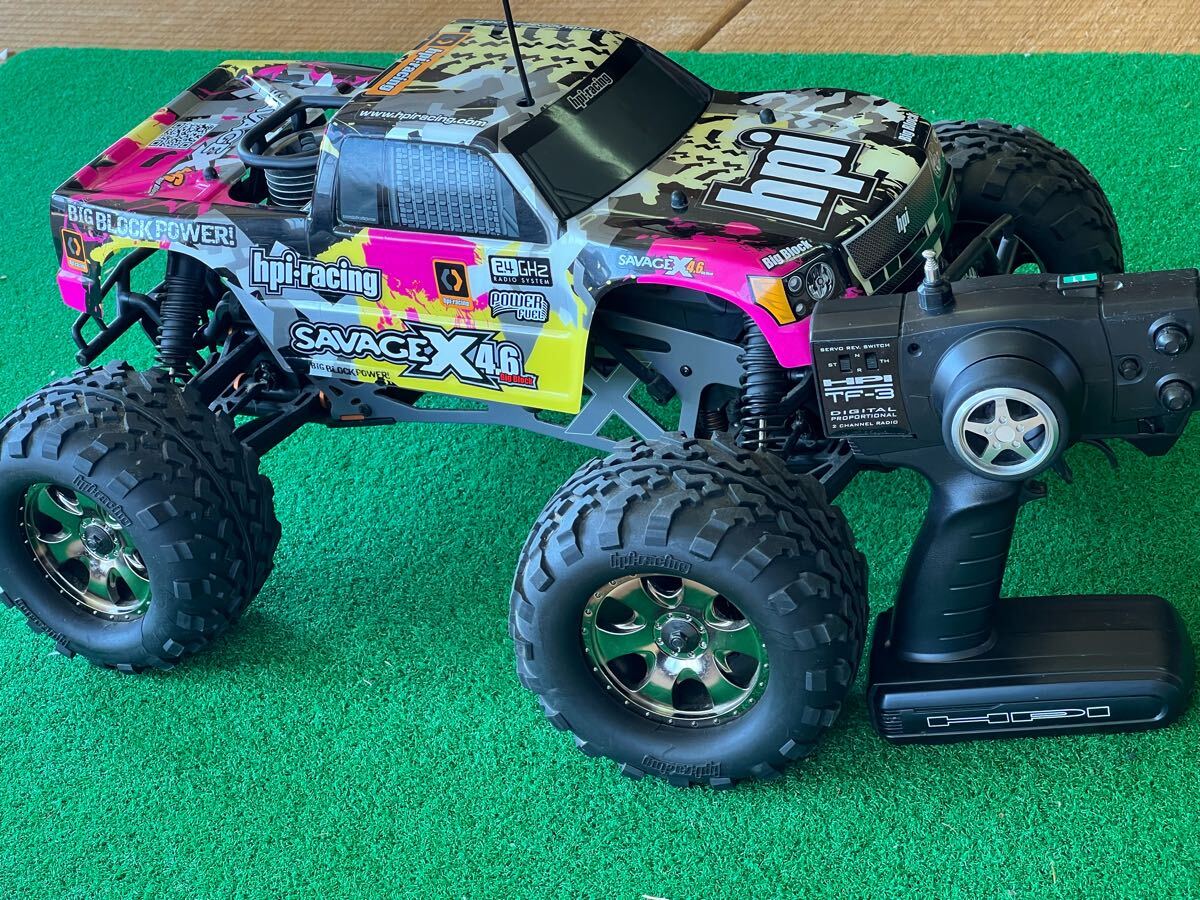 Yahoo!オークション -「hpi サベージ」(完成品(エンジン Yahoo!オークション -「hpi サベージ」(完成品(エンジン