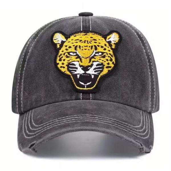 新品 ヒョウ レオパード 動物 ダメージ加工 コットン キャップ 野球帽 帽子 メンズ レディース アメカジ ストリート ヒップホップ