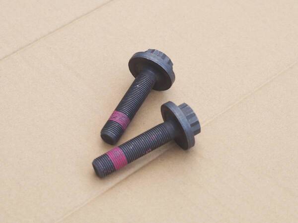 VW・AUDI*ドライブシャフト センターボルト ロックボルト 12角 2本組み*Golf5/6/7/Audi A1(8X)/A3(8V)など*WHT005437相当・Metzger製