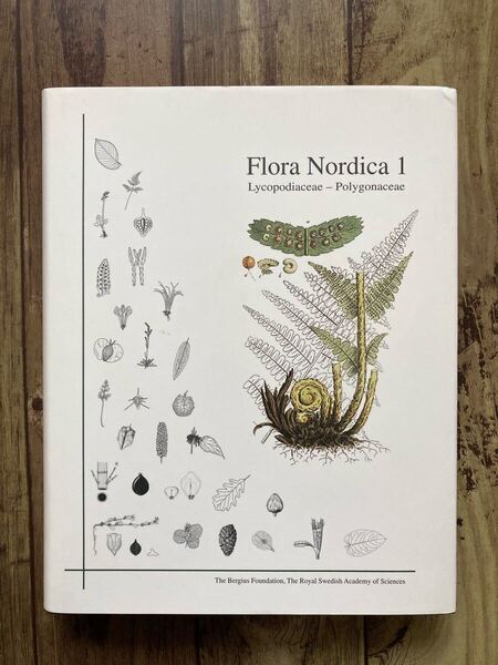 稀少な北欧の植物事典 Flora Nordica 1 英語 洋書