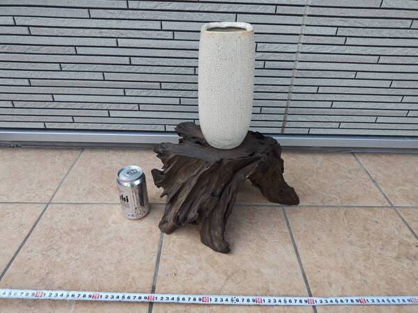 飾り台 天然木 切り株 台座 盆栽 アンティーク