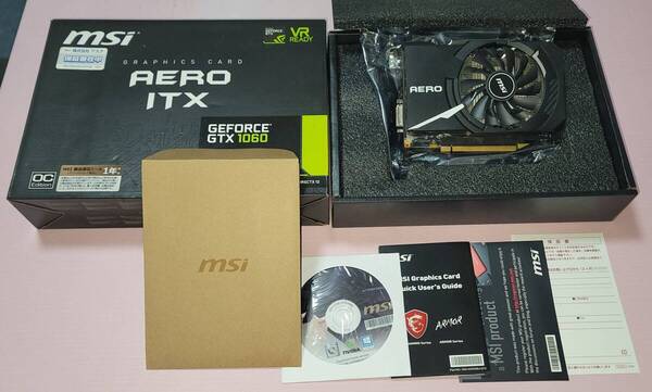 MSI GeForce GTX 1060 AERO ITX 3G OC