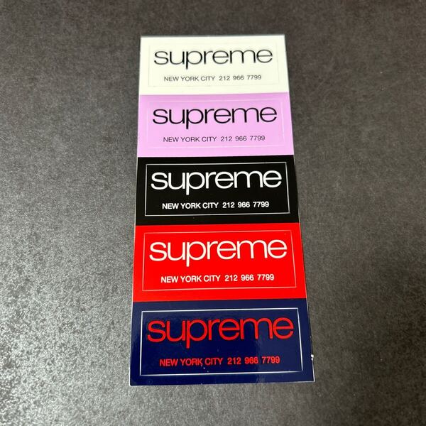 【Supreme】New York Shop ステッカー 新品 / 20ss Shop Sticker Sheet シュプリーム ボックスロゴ BOXロゴ BOXLOGO セット