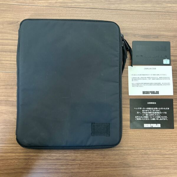 【ヘッドポーター】ブラックビューティ タブレット ケース 限定 / HEADPORTER BLACKBEAUTY ポーター PORTER iPad ブリーフケース ビジネス